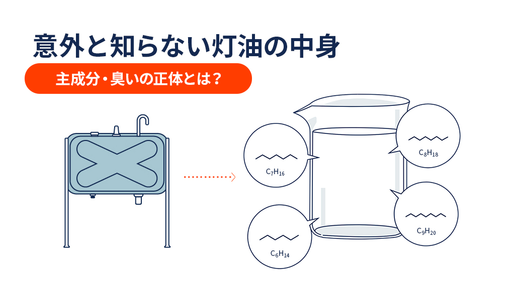 意外と知らない灯油の中身｜主成分・臭いの正体とは？